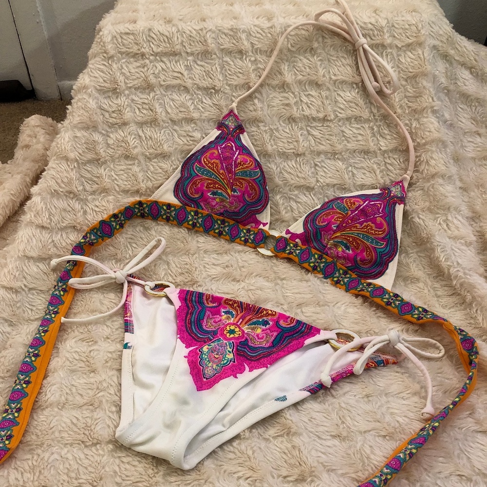 Bright Paisley Swimsuit